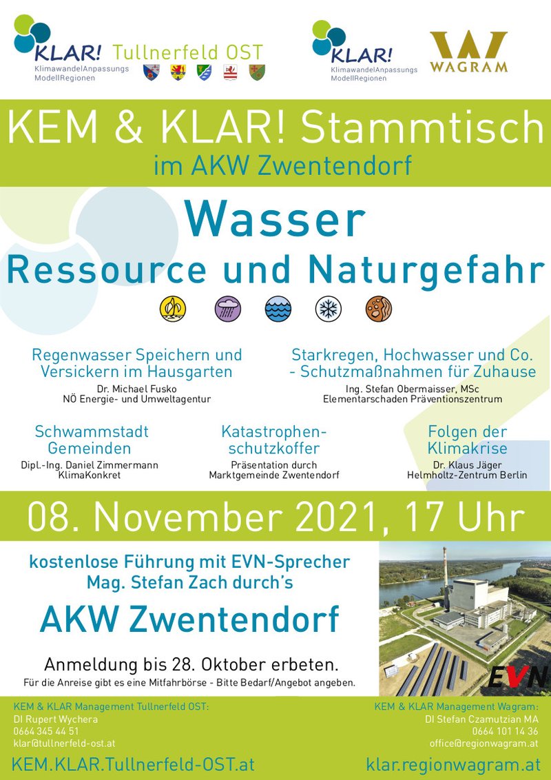 KEM & KLAR Stammtisch im AKW Zwentendorf